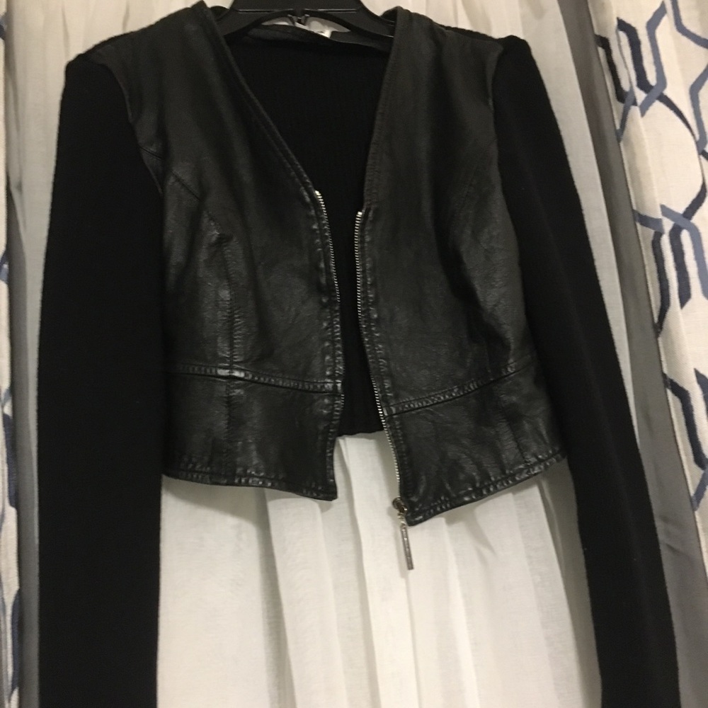 Leather jacket